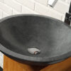 lavabo sobre encimera catania negro the bath collection