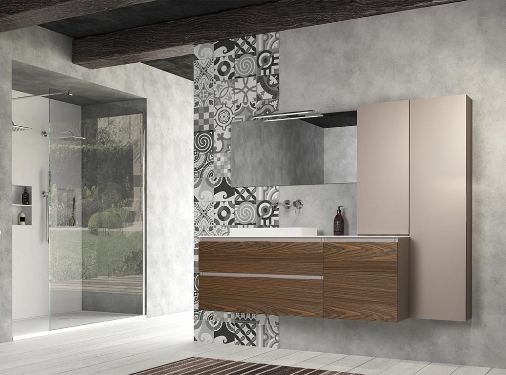 Reforma de baño en Las Rozas con mueble, lavabo y mampara de Nuevo Baño