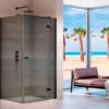 Mampara de baño Velvet Castor