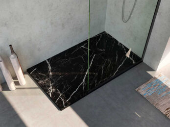plato ducha AQG CLASSIC BLACK MARBLE